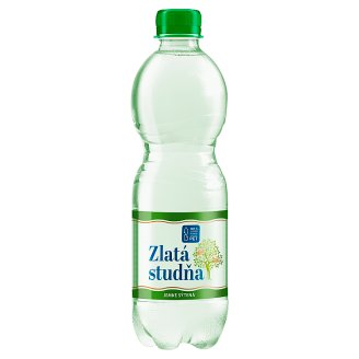 Zlatá Studňa Pramenitá voda z Jasenova jemne sýtená 0,5 l