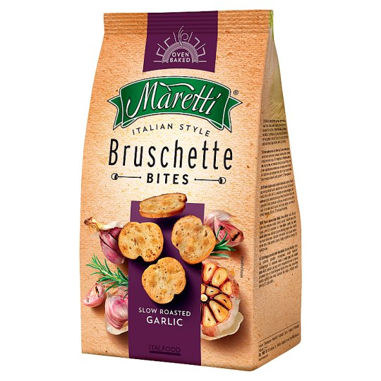 Maretti Pečené chlebové krúžky s príchuťou pečeného cesnaku 70 g