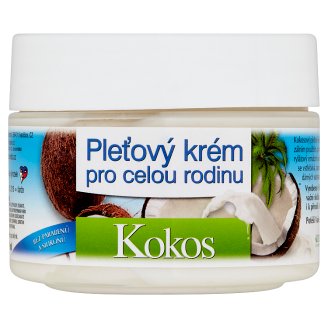Bione Cosmetics Bio Kokos pleťový krém pre celú rodinu 260 ml