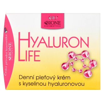 Bione Cosmetics Bio Hyaluron Life denný pleťový krém s kyselinou hyalurónovou 51 ml