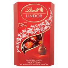 Lindt Lindor Milk Chocolate Truffles with a Smooth Melting Filling 337 g