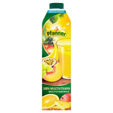 Pfanner 100% Multivitamin Multi-Species Fruit Juice 1 L