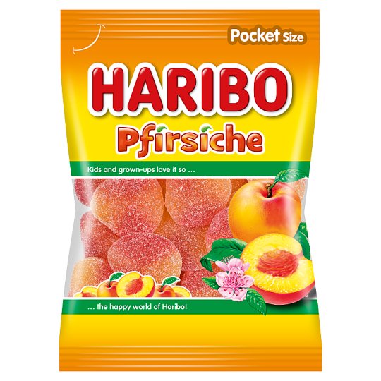 Haribo Pfirsiche želé s príchuťou broskyne 100 g