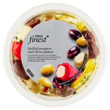 Tesco Finest Stuffed Peppers and Olives Platter 180 g