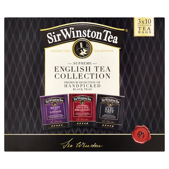Sir Winston Tea English tea collection, 30 vrecúšok, 55,5 g