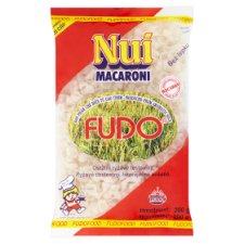 Fudo Nui Macaroni ryžové cestoviny mušličky 200 g