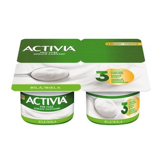 Danone Activia Biela 4 x 120 g