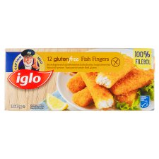 Iglo 12 Gluten Free Fish Fingers 12 x 30 g (360 g)