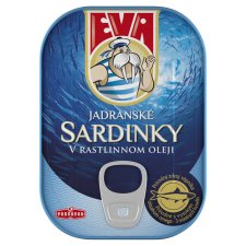 Eva Adriatic Sardines in Vegetable Oil 100 g