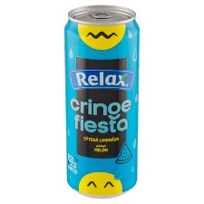 Relax Melon Flavour Carbonated Lemonade 330 ml