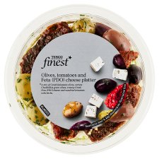 Tesco Finest Olives, Tomatoes and Feta Cheese Platter 180 g