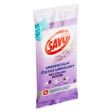 Savo Universal Cleaning Wipes without Chlorine Lavender 30 pcs