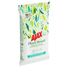 Ajax Multisurface & Antibacterial Wipes 70 pcs