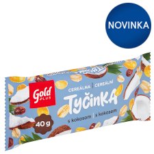 Gold Plus Cereálna tyčinka s kokosom 40 g