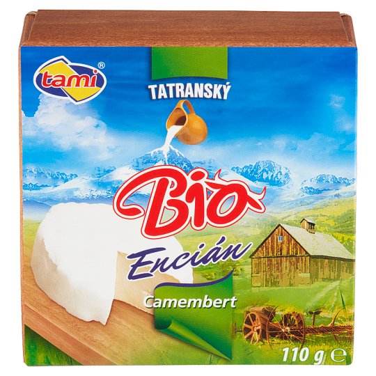 Tami Tatranský bio Encián Camembert 110 g
