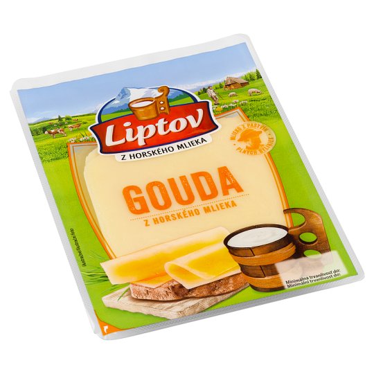 Liptov Gouda - porciované plátky 100 g