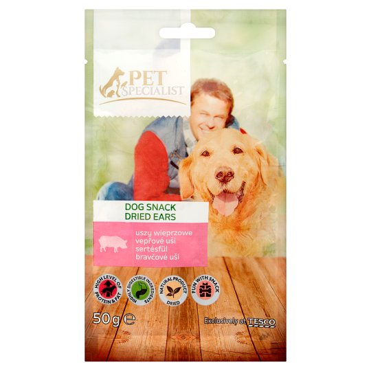 Tesco Pet Specialist Bravčové uši 50 g