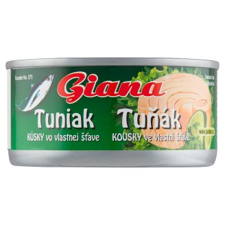 Giana Tuniak kúsky vo vlastnej šťave 185 g