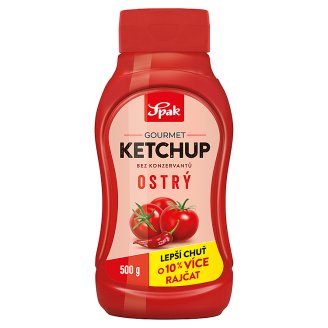Spak Gourmet Kečup ostrý 500 g