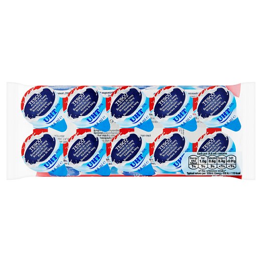 Tesco Smotana do kávy 10% 10 x 9,8 ml