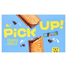 Pick Up! Milk Chocolate Bar with Milk Filling 4 x 28 g (112 g)