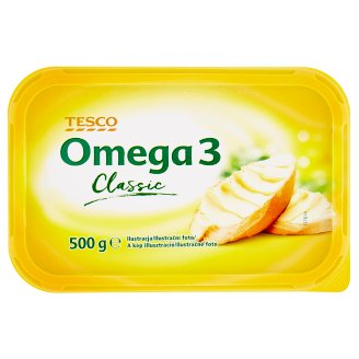 Tesco Omega 3 Classic rastlinná tuková nátierka 500 g