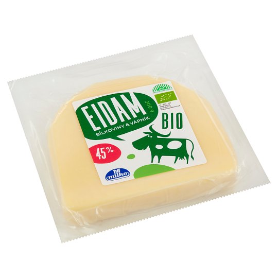 Milko Organic Edam Block 45 % 200 g
