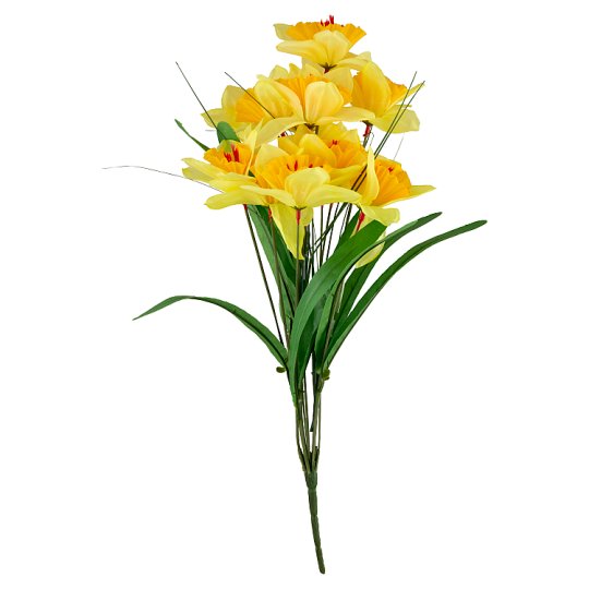 Daffodile Artifical Flowers Bunch 12 Thread Tesco Groceries