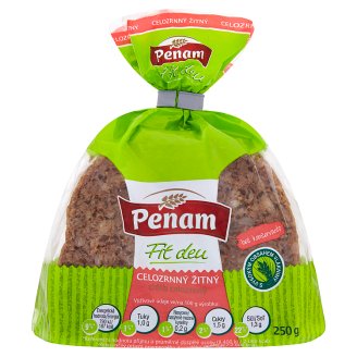 Penam Fit deň Celozrnný ražný chlieb 250 g