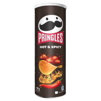 Pringles Hot & Spicy ostrý pikantný chrumkavý snack 165 g