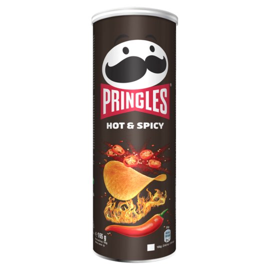 Pringles Hot & Spicy ostrý pikantný chrumkavý snack 165 g