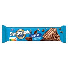 ORION ŠTUDENTSKÁ PEČAŤ Wafer with Cocoa Filling Dipped in Milk Chocolate 30 g