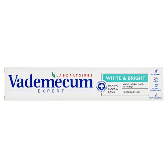 Vademecum zubná pasta Whitening 75 ml