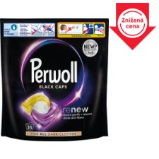 Perwoll Black pracie kapsuly 35 praní, 472,5 g