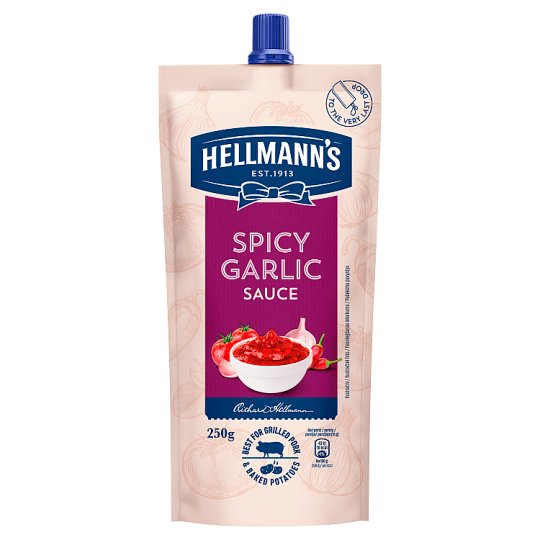 Hellmann's Spicy Tomato Sauce with Garlic 250 g