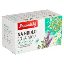 Popradský On Throat with Sage Herbal Tea 22.5 g