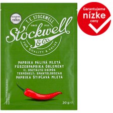 Stockwell & Co. Paprika štipľavá mletá 20 g