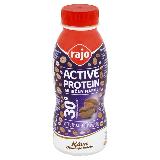 Rajo Active Protein Mliečny nápoj káva 330 ml