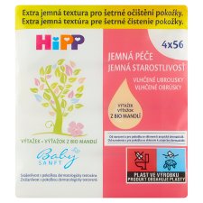 HiPP Babysanft Vlhčené obrúsky 4 x 56 ks