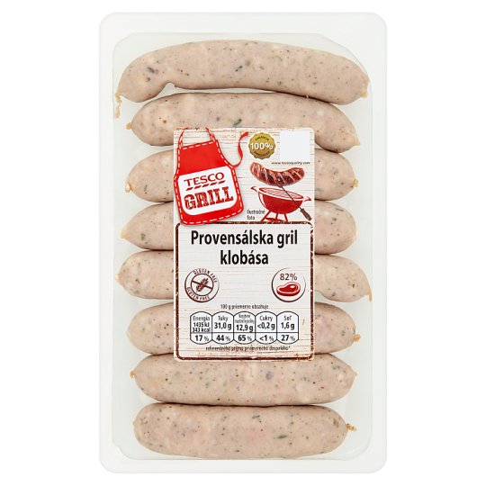 Tesco Grill Provensálska gril klobása 250 g