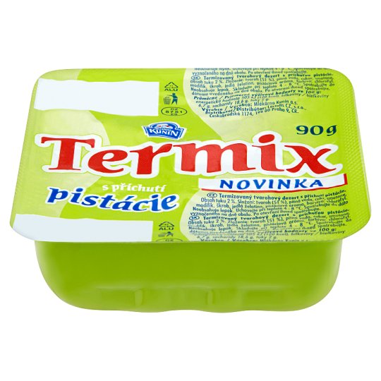 Mlékárna Kunín Termix tvarohový dezert s príchuťou pistácie 90 g