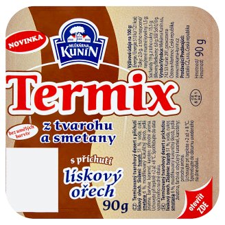 Mlékárna Kunín Termix s príchuťou lieskový orech 90 g