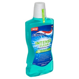 Aquafresh Intense Clean Invigorating Fresh ústna voda 500 ml