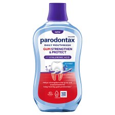 Parodontax Gum Strengthen & Protect Icy Mint ústna voda s fluoridom 500 ml