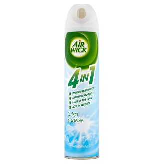 Air Wick Crisp Breeze 4 in 1 aerosolový sprej svieži vánok 240 ml