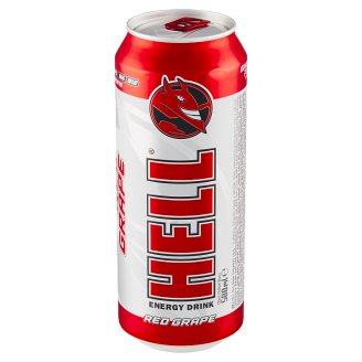Hell Premium Red grape energy drink 500 ml