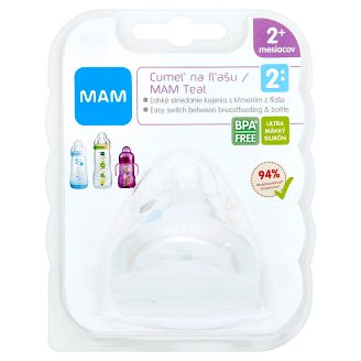 MAM Cumeľ na fľašu medium 2+ mesiacov