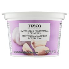 Tesco Cream Spread with Garlic 200 g