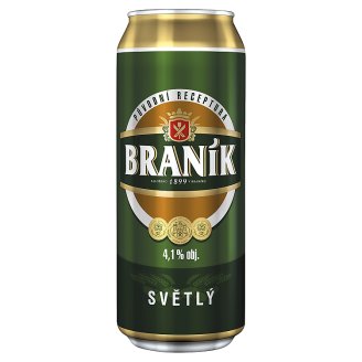 Braník Pivo konzumné svetlé 0,5 l