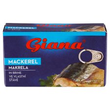 Giana Mackerel in Brine 125 g